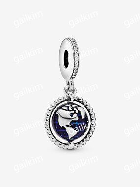 Pandora Spinning Globe Dangle Charm